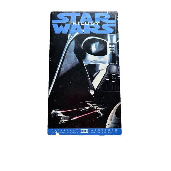 STAR WARS TRILOGY VHS Box Set 3 Tapes 1995 Edition Original THX Version - Picture 3 of 5
